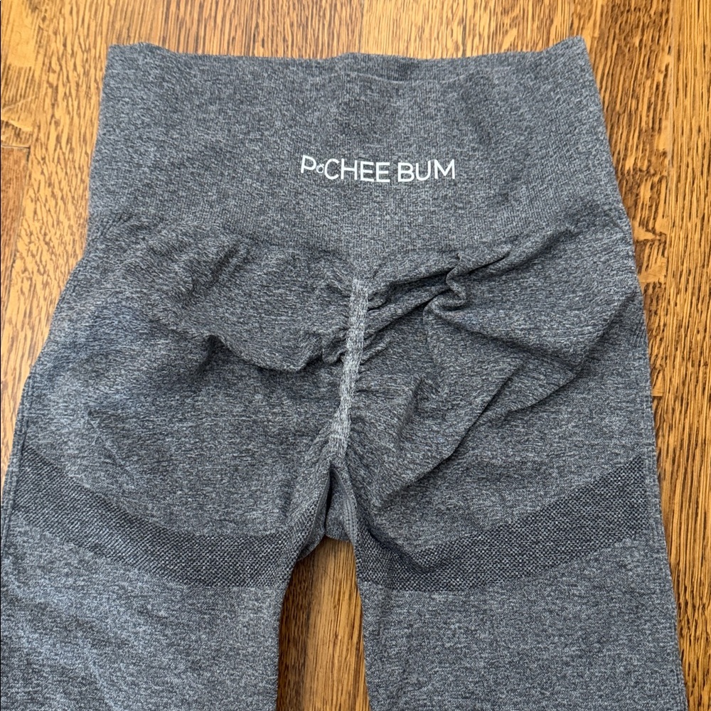 PChee Bum Gray Leggings - Picture 2 of 7